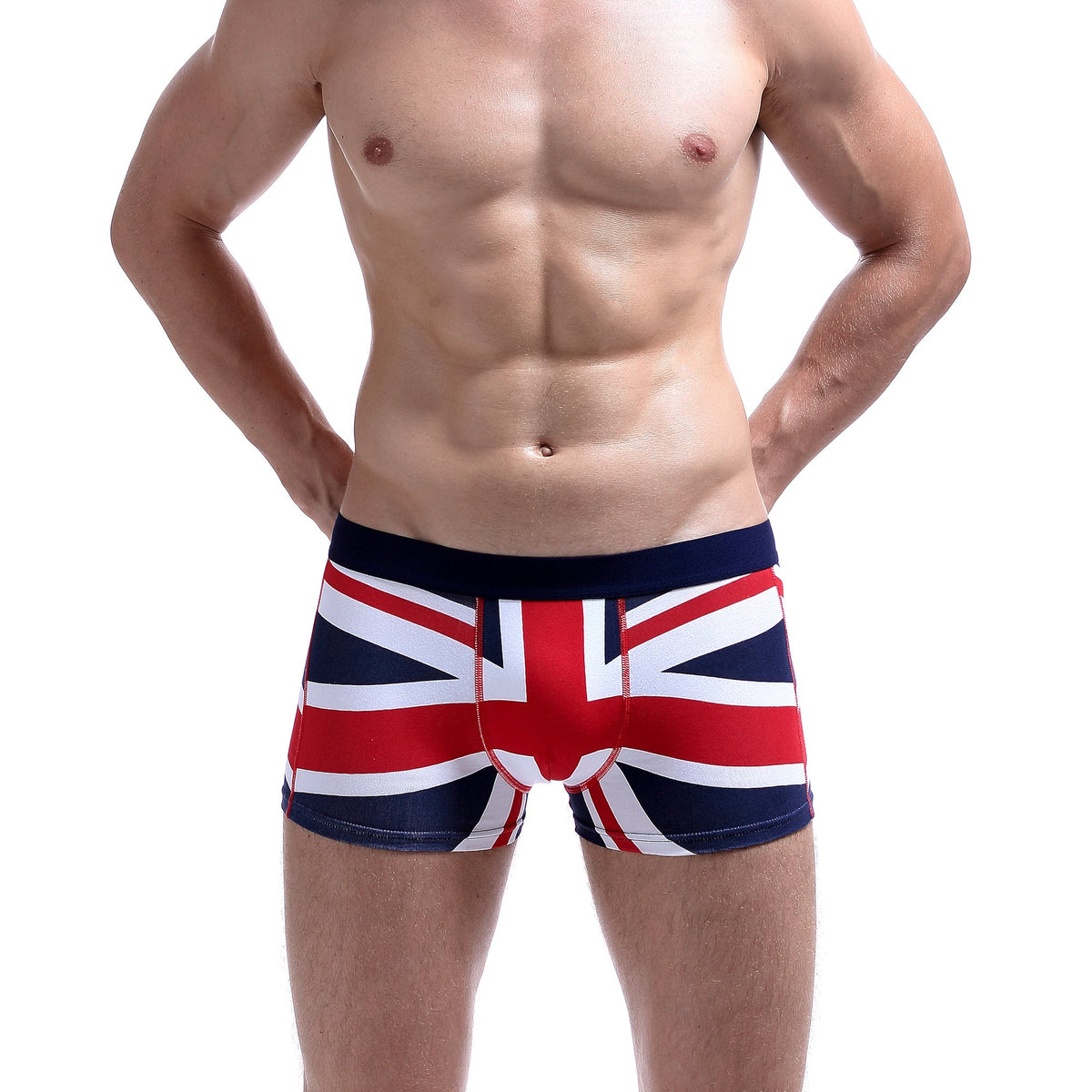 Cotton Underwear Boxers Man Intimates Boxer British Style mens-MF01483-Veeddydropshipping