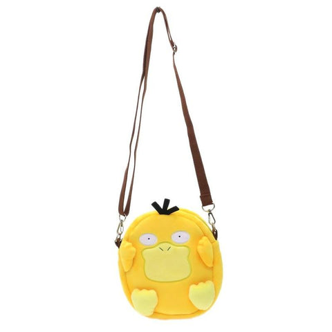 Pokemon Gengar Psyduck messenger bag plush backpack-TB00068-Veeddydropshipping