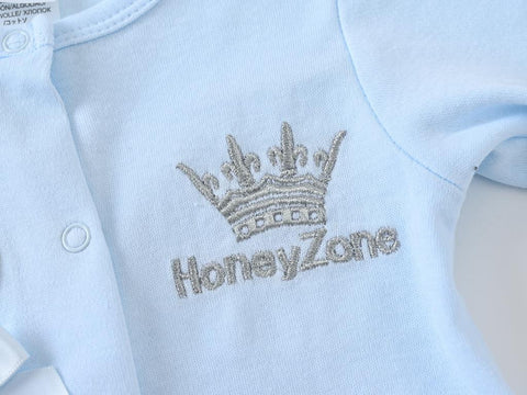 Newborn Baby Boys Romper Royal Crown Prince 100% Cotton Clothing-Veeddydropshipping-4