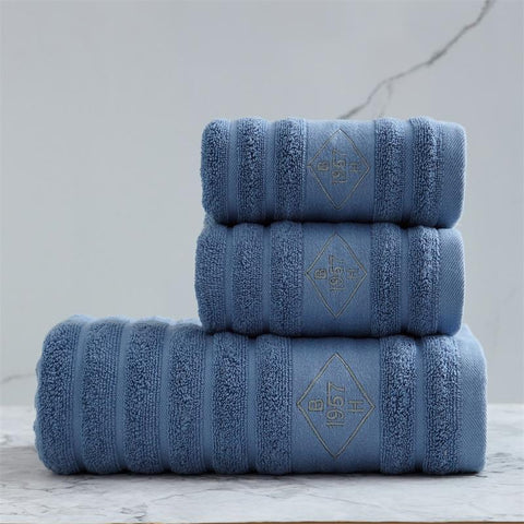 Face Towel Long-Staple Cotton Bath Towel Set-HA00556-Veeddydropshipping