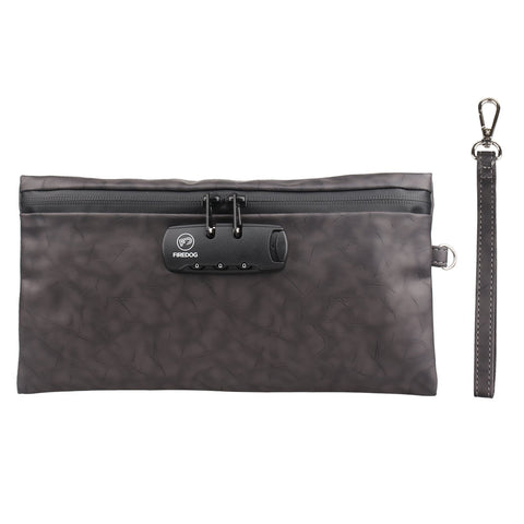 Bag with Combination Lock Carbon Lined Odor Proof Bag-BS00207-Veeddydropshipping