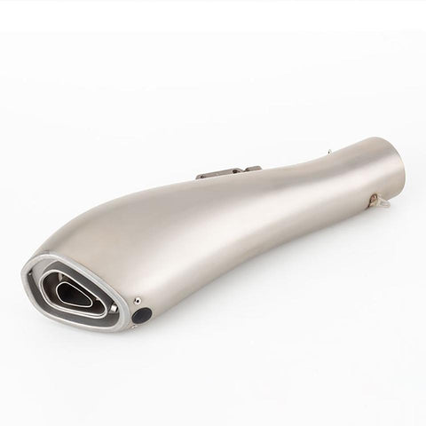 connector universal motorcycle exhaust muffler with DB killer for-AM01099-Veeddydropshipping