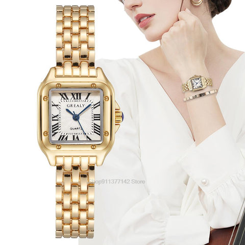 Fashion Square Watche Quartz Wristwatches Qualities Clock-JW00889-Veeddydropshipping