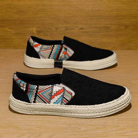 Slip On Loafers Trend Vulcanized Shoes Men-BS01426-Veeddydropshipping