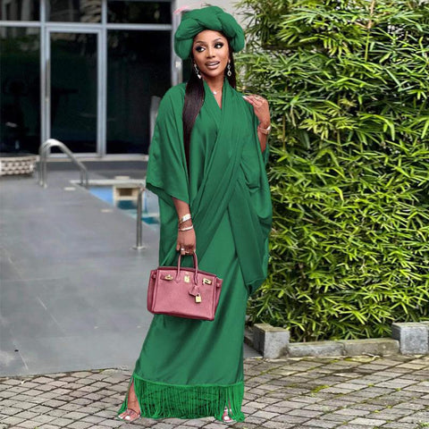 Plus Size African Party Dresses for Women-WF01672-Veeddydropshipping