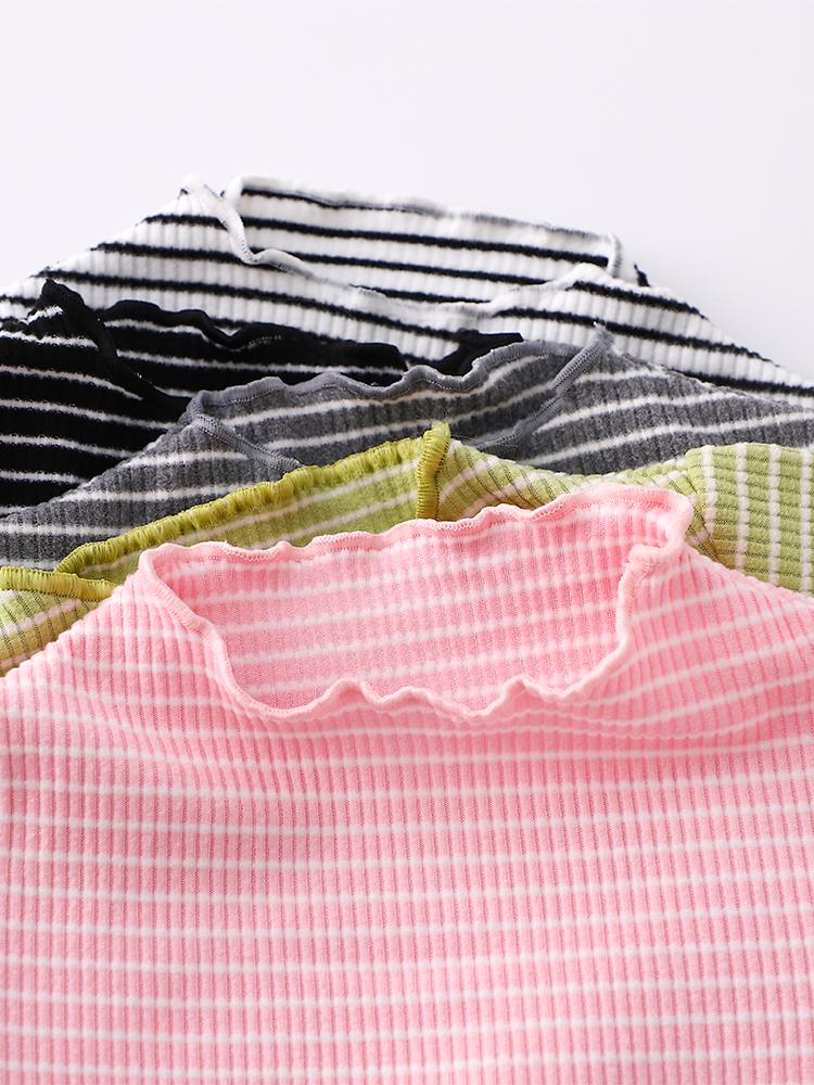 LJMOFA Spring Autumn Clothes for Kids T-Shirts Long Sleeves Girls-TB00963-Veeddydropshipping