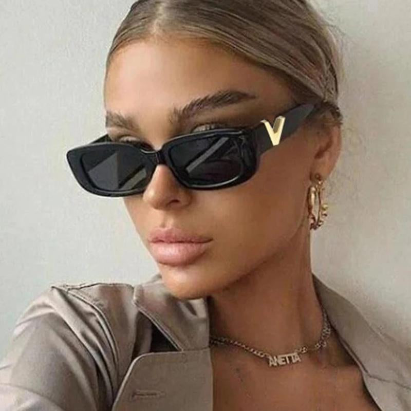 Fashion Cat Eye V Sun Glasses For Ladies-WF01322-Veeddydropshipping
