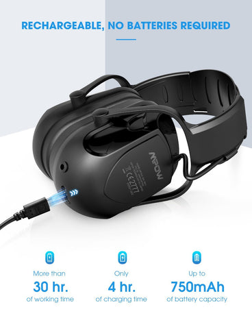 Bluetooth   Adjustable Hearing Protection Headphones-CO00672-Veeddydropshipping