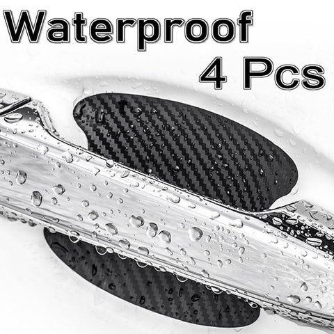 6Color 4Pcs Car Door Sticker Carbon Fiber Scratches Resistant Cover-AM00091-Veeddydropshipping