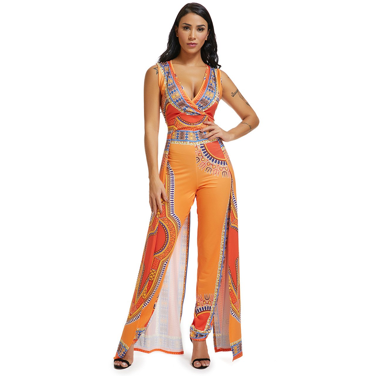 African Clothes for Women Traditional Kaftans Sets-Veeddydropshipping