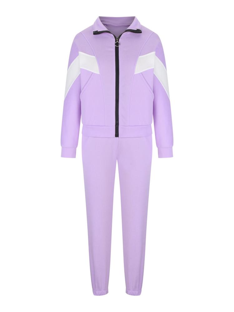 Winter Jogging Women Set Casual Long Sleeve Zipper Coat-Veeddydropshipping