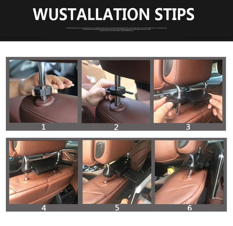 10.1 Inch Car Headrest Monitor Video AV Input 1024*600 Ultra-thin LCD Display-AM00670-Veeddydropshipping