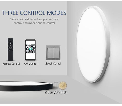 Led Ceiling Lights  Remote Control Dimmable-TI00291-Veeddydropshipping