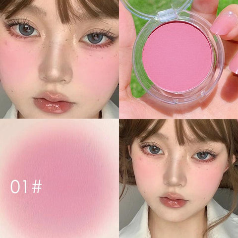 Girl Matte Blush Peach Cream Makeup Blush-BH00682-Veeddydropshipping