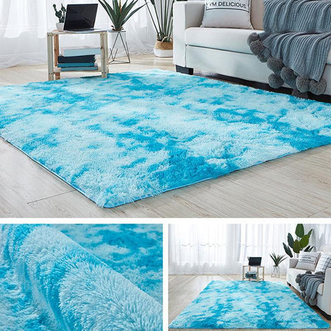 Soft Fluffy Bedroom Bedside Carpet-HA00460-Veeddydropshipping