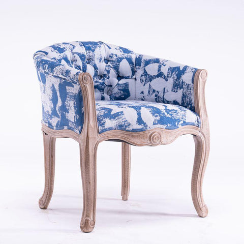 Sofa chair retro solid wood high-grade chair-HA01667-Veeddydropshipping