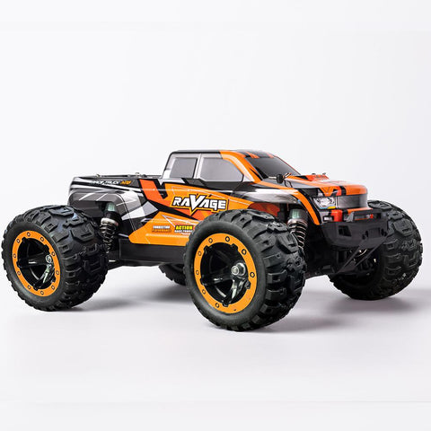 16889A-Pro 1/16 2.4G 4WD 45km/h RC Car Brushless Motor Vehicle with LED Light-TB01463-Veeddydropshipping