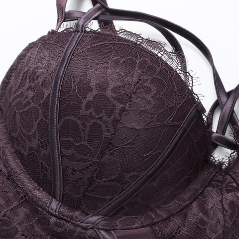 Sexy Bodysuit Women Lace Cup-WF00784-Veeddydropshipping