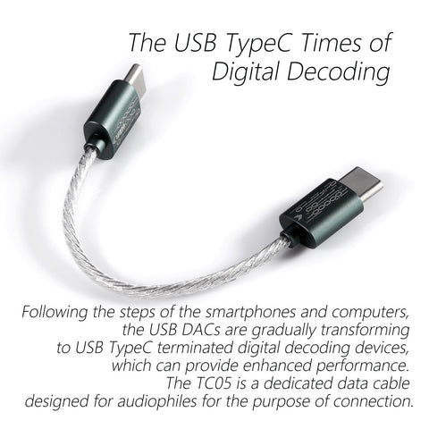 DD DDHIFI TC05 TC05L Type C to Type C Cable for Music Player Android Phone-CE01042-Veeddydropshipping