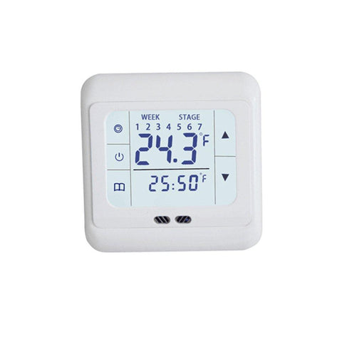 Thermoregulator  Screen Heating Thermostat for Warm Floor Electric Heating System-TI01020-Veeddydropshipping