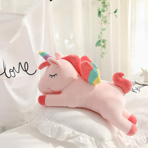 25-100CM Kawaii Giant Unicorn Plush Toys Cute Stuffed Animal Soft Sleep-TB01545-Veeddydropshipping