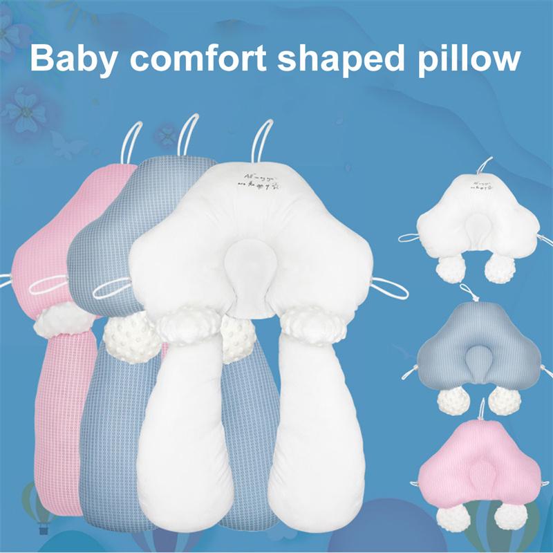 Baby Pillow Adjustable Newborn Side Sleeping Travel Pillow Breathable-TB00718-Veeddydropshipping