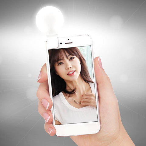 Mobile Phone LED Selfie Ring Light Portable Mini Durable Practical Three Stop Dimming-PA00822-Veeddydropshipping