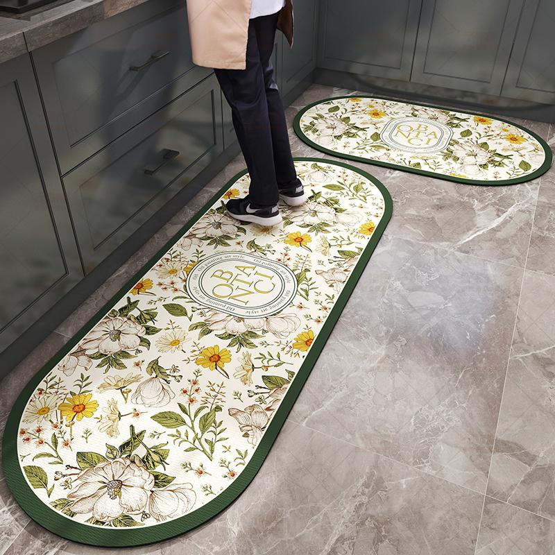 Absorbent Kitchen Rug Non-slip Floor Mat-HA00467-Veeddydropshipping