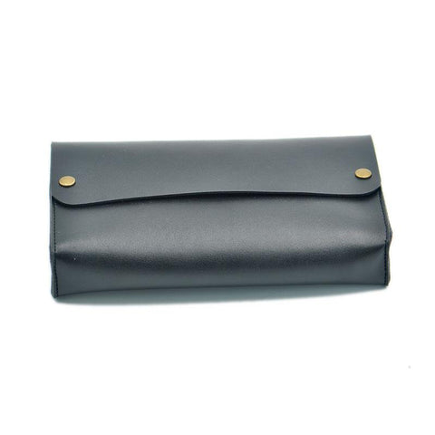 Women Large Solid Color Cosmetic Bag Travel Make Up Toiletry-BS00548-Veeddydropshipping