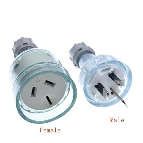 1 pcs SAA Rewirable Plug Socket Australian Female Socket 3 Prong Electrical Socket -CE00215-Veeddydropshipping