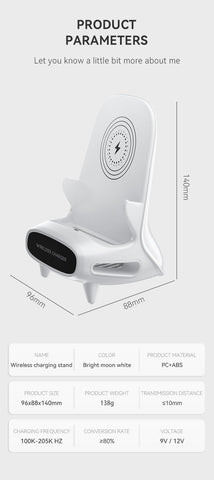 Mini Chair Wireless Charger Desk Mobile Phone-Veeddydropshipping
