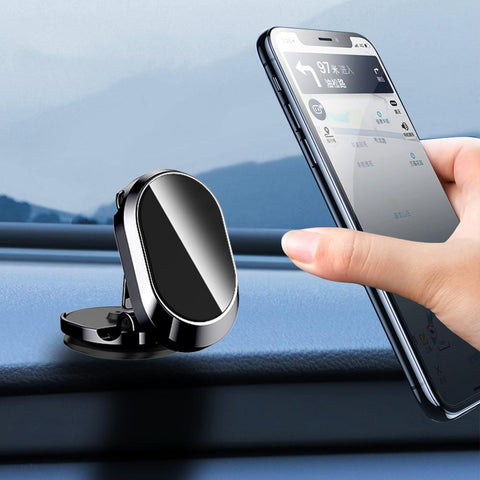 Car Phone Holder Universal Phone Stand Zinc Alloy Easy Installation  Reliable-PA00544-Veeddydropshipping