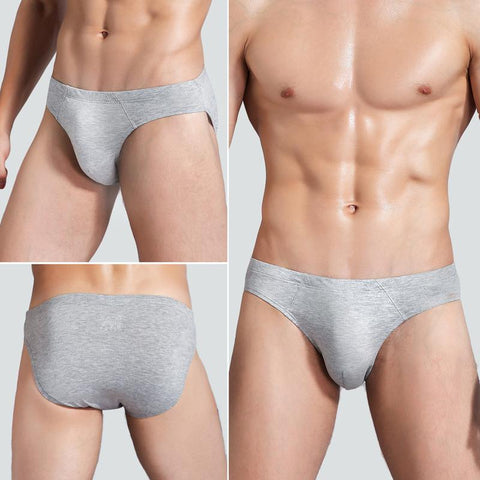 underwear solid color royal blue gray men fashion pants-MF01552-Veeddydropshipping