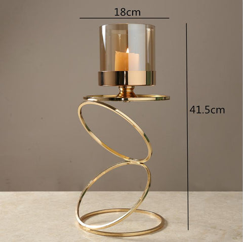 Nordic Creative Retro Candlestick Decorative-HA00308-Veeddydropshipping