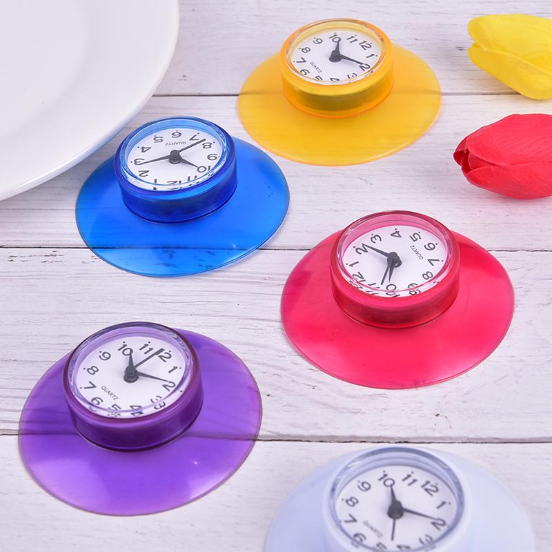 Bathroom Kitchen Waterproof Sucker Clock Shower-HA01027-Veeddydropshipping