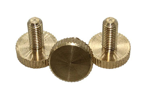 Knurled Brass head Hand tighten Thumb Screws-TI00579-Veeddydropshipping