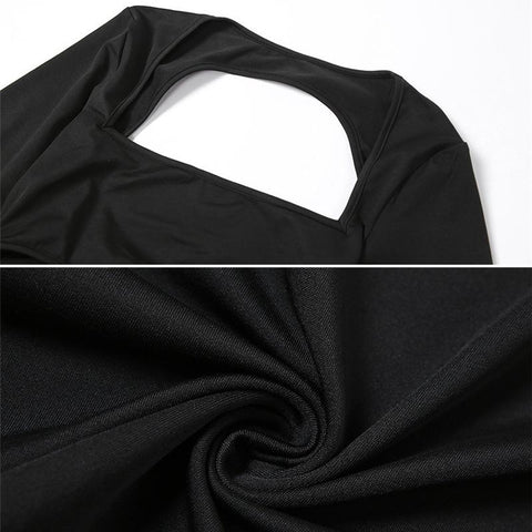 Maternity Dresses For Photo Shoot Sexy Cut Out Front Open Backless Maxi-TB00556-Veeddydropshipping