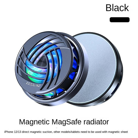 2022 new mobile phone cooler radiator Magsafe PUBG RGB phone tablet radiator semiconductor-PA00612-Veeddydropshipping