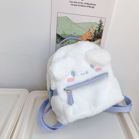 Kawaii Sanrioed My Melody Cinnamoroll Cartoon Plush Bag Anime-TB00071-Veeddydropshipping