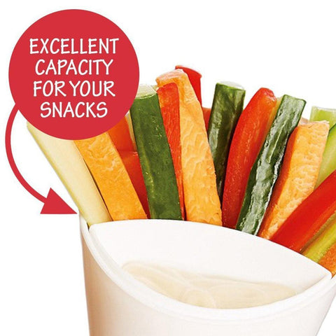 Assorted Sauce Chips Snack Cone Dip Cup Tableware-HA01331-Veeddydropshipping