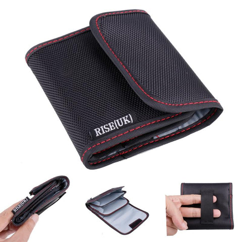Folding 3 Pockets Lens Filter Bag soft Camera lens Filter Pouch for 49mm-77mm -CE00428-Veeddydropshipping