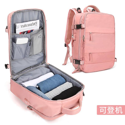 Laptop Bag Backpack Multipurpose Daypack USB Charging-BS00309-Veeddydropshipping