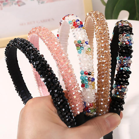 Crystal Headband Hair Accessories For Women -JW00519-Veeddydropshipping