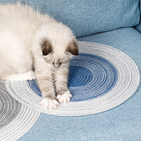 Hand-crafted Ramie Mat For Cats-HA01446-Veeddydropshipping