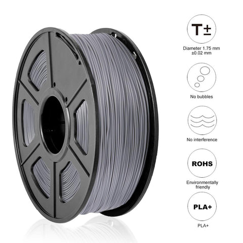 1.75mm 1KG 2.2LBS PLA+DIY 3D printing material with scroll 3D printing-Veeddydropshipping