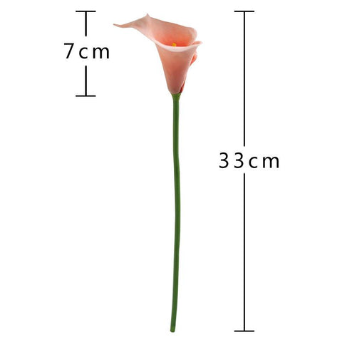 Real Touch Artificial Flowers Calla Bouquet-HA00767-Veeddydropshipping