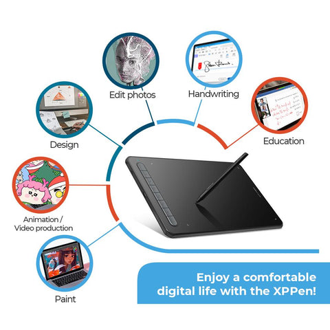 Wireless Digital Drawing Tablets Graphics Bluetooth -CO00065-Veeddydropshipping