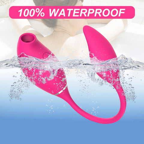 15 Mode Clitoral Sucking Vibrator Vagina Vibrating Egg 2 in 1 G Spot Clitoris -BH01268-Veeddydropshipping