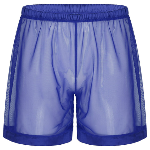 Underwear Solid Color Sexy Sheer Shorts Lingerie Swimwear-MF01531-Veeddydropshipping