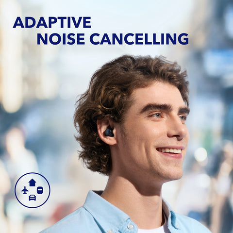 Adaptive Active Noise Cancelling Wireless Headphone-Veeddydropshipping